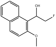 α-(Fluoromethyl)-2-methoxy-1-naphthalenemethanol,2228584-62-9,结构式