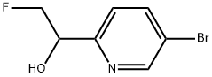 5-溴-Α-(氟甲基)-2-吡啶甲醇,2228610-15-7,结构式