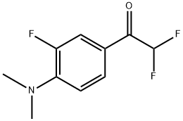 2228760-34-5 1-(4-(dimethylamino)-3-fluorophenyl)-2,2-difluoroethanone