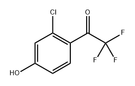 1-(2-Chloro-4-hydroxyphenyl)-2,2,2-trifluoroethanone,2228771-63-7,结构式