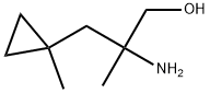 Cyclopropanepropanol, β-amino-β,1-dimethyl- Struktur