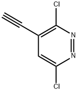 3,6-Dichloro-4-ethynylpyridazine Structure