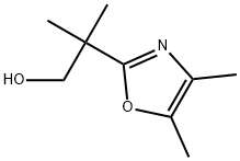 2-(4,5-Dimethyloxazol-2-yl)-2-methylpropan-1-ol Structure