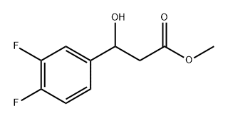 Methyl 3-(3,4-difluorophenyl)-3-hydroxypropanoate,2229191-86-8,结构式