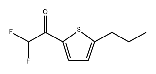 2,2-difluoro-1-(5-propylthiophen-2-yl)ethanone|