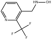 N-Hydroxy-2-(trifluoromethyl)-3-pyridinemethanamine 结构式