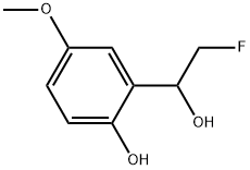 α-(Fluoromethyl)-2-hydroxy-5-methoxybenzenemethanol,2229426-19-9,结构式