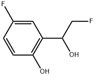 5-Fluoro-α-(fluoromethyl)-2-hydroxybenzenemethanol Struktur