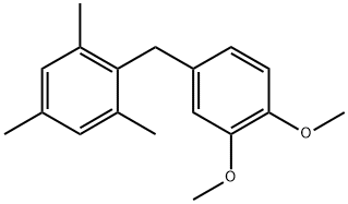 2-(3,4-dimethoxybenzyl)-1,3,5-trimethylbenzene|