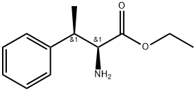 rel-(2S,3R)-2-Amino-3-phenyl-butyric acid ethyl ester Structure