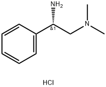 N-((2S)-2-Amino-2-phenylethyl)-N,N-dimethylamine hydrochloride Struktur