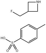 Azetidine, 3-(fluoromethyl)-, compd. with 4-methylbenzenesulfonate (1:1) Structure