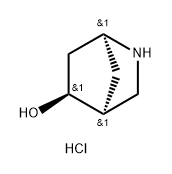 2-Azabicyclo[2.2.1]heptan-5-ol, hydrochloride (1:1), (1R,4R,5R)-rel-,2230912-20-4,结构式