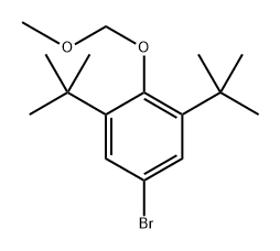 5-bromo-1,3-di-tert-butyl-2-(methoxymethoxy)benzene,223139-13-7,结构式