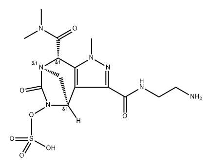 2233569-89-4 REL-(4R,7R,8S)-N -(2-AMINOETHYL)-4,5,6,8-TETRAH YDRO-N ,N ,1-TRIMETHYL-6-OXO-5-(SULFOOXY)-1H4,7-MET