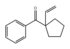 Methanone, (1-ethenylcyclopentyl)phenyl-,2233582-25-5,结构式