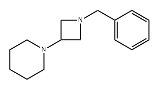 1-(1-benzylazetidin-3-yl)piperidine 结构式