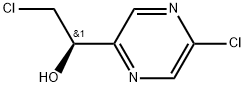(αR)-5-Chloro-α-(chloromethyl)-2-pyrazinemethanol Structure