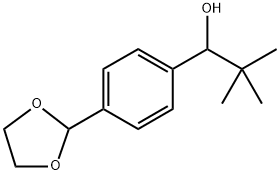 1-(4-(1,3-dioxolan-2-yl)phenyl)-2,2-dimethylpropan-1-ol|