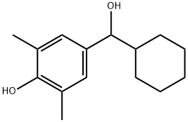 α-Cyclohexyl-4-hydroxy-3,5-dimethylbenzenemethanol Structure