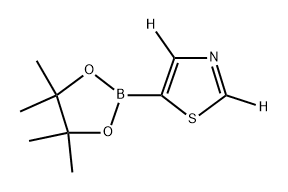 5-(4,4,5,5-tetramethyl-1,3,2-dioxaborolan-2-yl)thiazole-2,4-d2|