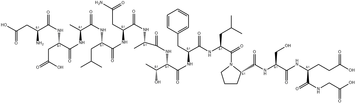 (Thr1)-c-Jun (11-23) trifluoroacetate salt Struktur