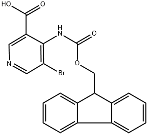 2243511-76-2 4-((((9H-芴-9-基)甲氧基)羰基)氨基)-5-溴烟酸