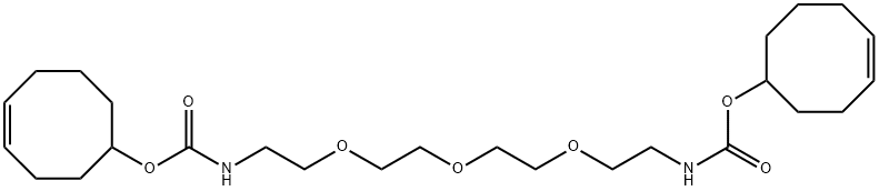 反式环辛烯-三聚乙二醇-反式环辛烯, 2243569-22-2, 结构式