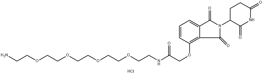 2245697-85-0 Thalidomide-O-amido-PEG4-C2-NH2 hydrochloride