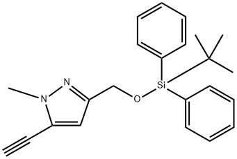 2245716-56-5 3-(((叔丁基二苯基甲硅烷基)氧基)甲基)-5-乙炔基-1-甲基1H吡唑
