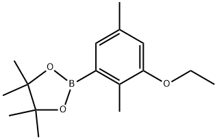2-(3-Ethoxy-2,5-dimethylphenyl)-4,4,5,5-tetramethyl-1,3,2-dioxaborolane Structure