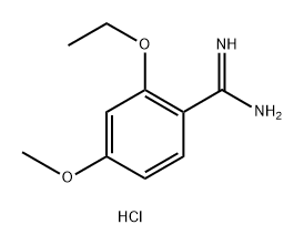 Benzenecarboximidamide, 2-ethoxy-4-methoxy-, hydrochloride (1:1)