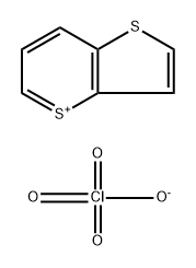 1-Thia-4-thionia-1H-indene·perchlorate Struktur