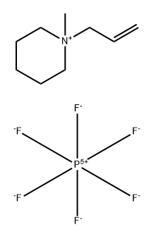 Piperidinium, 1-methyl-1-(2-propen-1-yl)-, hexafluorophosphate(1-) (1:1)|N-烯丙基-N-甲基哌啶六氟磷酸盐