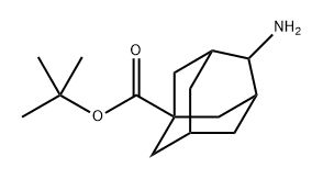 tert-butyl 4-aminoadamantane-1-carboxylate Structure