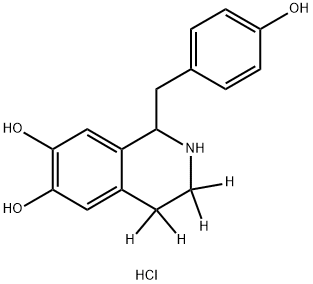 Higenamine-d4 Structure