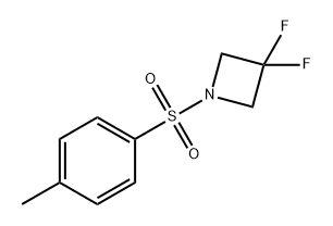 3,3-二氟-1-甲苯磺酰基氮杂环丁烷, 2249872-51-1, 结构式