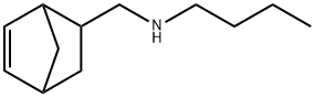 Bicyclo[2.2.1]hept-5-ene-2-methanamine, N-butyl- 化学構造式