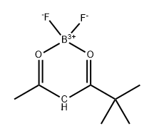 Boron, (5,5-dimethyl-2,4-hexanedionato Struktur