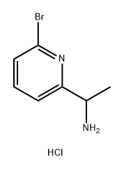 1-(6-Bromopyridin-2-YL)ethan-1-amine 2hcl Structure