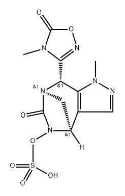 rel-(4R,7R,8S)-8-(4,5-Dihydro-4-methyl-5-oxo1,2,4-oxadiazol-3-yl)-4,8-dihydro-1-methyl-6- oxo-1H-4,7-methanopyrazolo[3,4-e][1,3] diazepin-5(6H)-yl hydrogen sulfate|REL-(4R,7R,8S)-8-(4,5-DIHYDRO-4-METHYL-5-OXO1,2,4-OXADIAZOL-3-YL)-4,8-DIHYDRO-1-METHYL-6- OXO-1H-4,