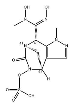 rel-(4R,7R,8S)-4,8-Dihydro-8-[(Z)-(hydrox yimino)(hydroxymethylamino)methyl]-1- methyl-6-oxo-1H-4,7-methanopyrazolo[3,4-e] [1,3]diazepin-5(6H)-yl hydrogen sulfate|REL-(4R,7R,8S)-4,8-DIHYDRO-8-[(Z)-(HYDROX YIMINO)(HYDROXYMETHYLAMINO)METHYL]-1- METHYL-6-OXO-1H-4,7-