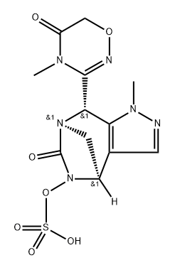REL-(4R,7R,8S)-8-(5,6-DIHYDRO-4-METHYL-5-OXO4H-1,2,4-OXADIAZIN-3-YL)-4,8-DIHYDRO-1-METHYL6-OXO-1H-, 2251812-52-7, 结构式