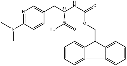 2255321-22-1 3-Pyridinepropanoic acid, 6-(dimethylamino)-α-[[(9H-fluoren-9-ylmethoxy)carbonyl]amino]-, (αS)-