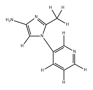 2256707-75-0 2-(methyl-d3)-1-(pyridin-3-yl-d4)-1H-imidazol-5-d-4-amine