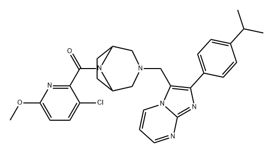 化合物 BAFREKALANT 结构式