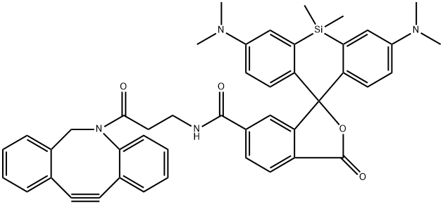 SiR-DBCO,2259859-41-9,结构式