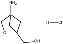4-氨基-2-氧杂双环[2.1.1]己烷-1-甲醇盐酸盐, 2260930-89-8, 结构式