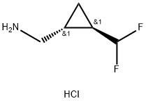 2260935-77-9 Cyclopropanemethanamine, 2-(difluoromethyl)-, hydrochloride (1:1), (1R,2R)-rel-