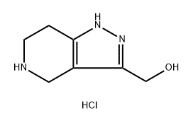 (4,5,6,7-tetrahydro-1H-pyrazolo[4,3-c]pyridin-3-yl)methanol dihydrochloride,2260936-08-9,结构式